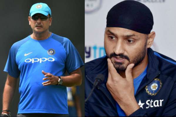 Image result for Harbhajan lashes out at Ravi Shastri!